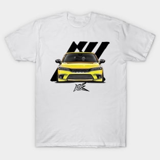 civic fe yellow T-Shirt